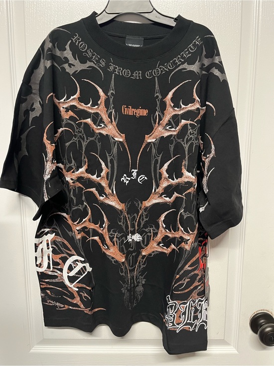 Civil Regime Other - Civil Regime x Bleach Ichigo Kurosaki Oversized Graphic Tee Medium NWT Anime